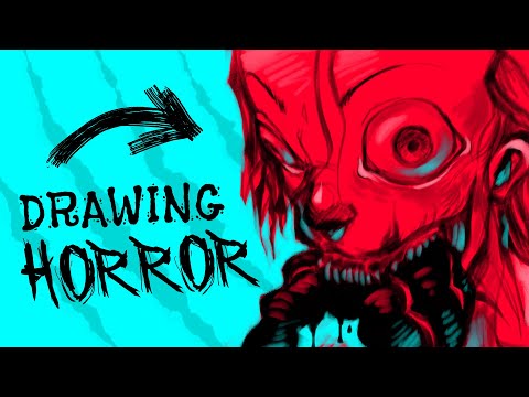 How to Draw MONSTERS That Are (Actually) Scary!
