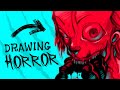 How To Draw MONSTERS That Are Actually Scary