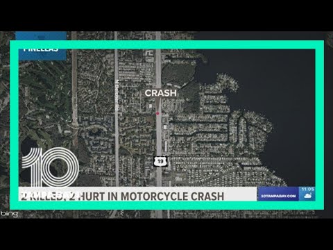 2 people on motorcycle dead in Palm Harbor 3-car crash, troopers say