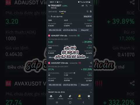 Trade Futures vốn nhỏ kiếm lãi tốt trên Binance #binance #binancefutures #tradecoin