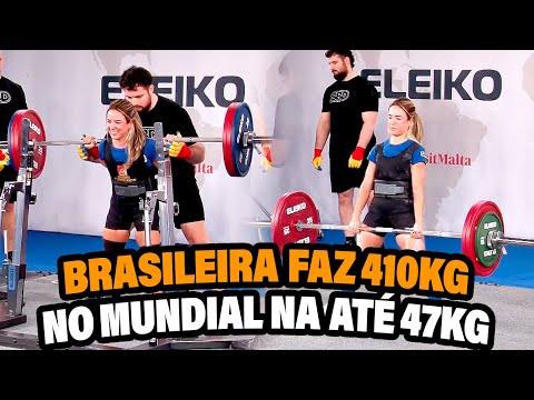 VEJA MAYARA SOARES NO MUNDIAL DE POWERLIFTING NA ROMENIA
