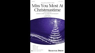 Miss You Most At Christmastime (SATB Choir) - Arranged by Mark Hayes