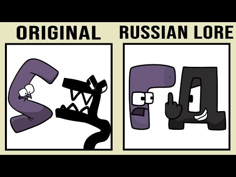 Alphabet Lore vs Russian Alphabet Lore (by Harrymations) Comparison #1