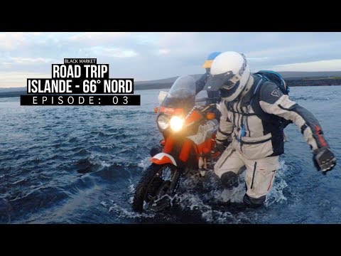 BLKMRKT - On traverse plusieurs rivières à moto en Islande - [ ISLANDE 66° NORD EP03 ]