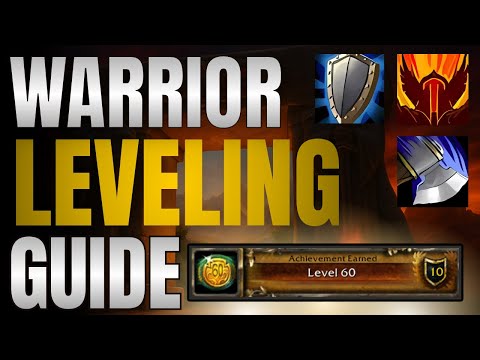 WoW Classic Warrior Leveling Guide 1-60 (Arms, Fury, Protection)
