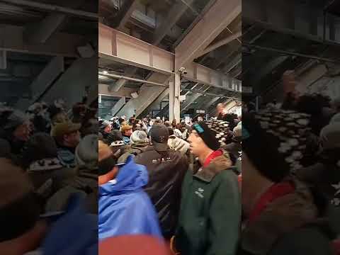 Minnesota United '22 home opener lightning delay celebration