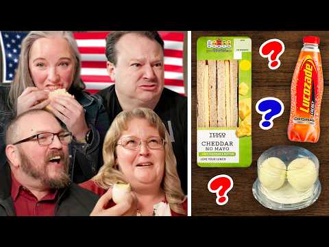 Americans Shocked by Average British Lunch!