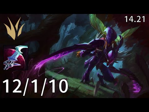 Kha'Zix Jungle vs Fiddlesticks - EUW Master | Patch 14.21