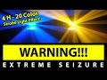 BEST 20 Color Strobe Light Effect 4H EXTREME SEIZURE WARNING 1080P60