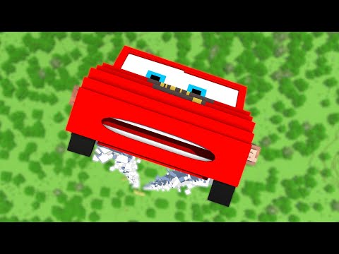 Disney Pixar's Cars in Minecraft 3 - Minecraft Animation
