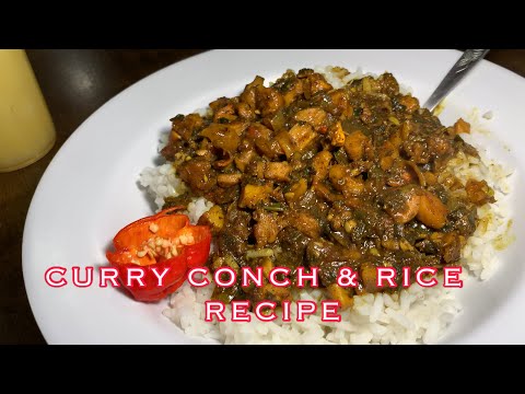 [CURRY CONCH & RICE] BY WIFEY [RECIPE]