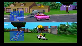 Connor & I go Head to Head on 'Simpsons Road Rage'