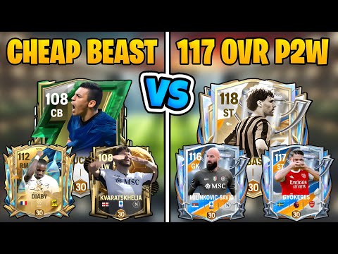Cheap Beast VS 117 OVR P2W in FC Mobile
