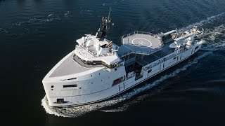 Mark Zuckerberg's 80m/ 262ft yacht support vessel U-81