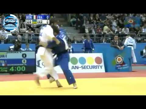 European Judo Championship Chelyabinsk 2012 Bronze -73kg SOROKA (UKR)-BONHOMME (FRA)