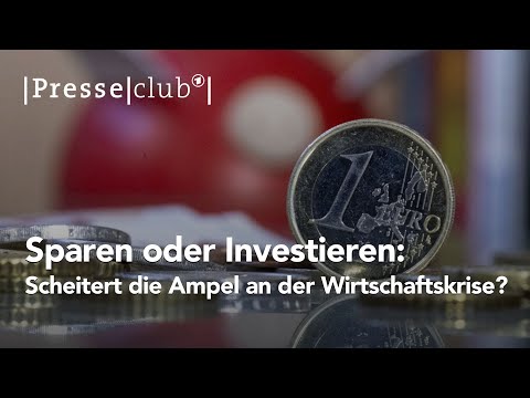 Presseclub: Sparen oder Investieren – Scheitert die Ampel an der Wirtschaftskrise?