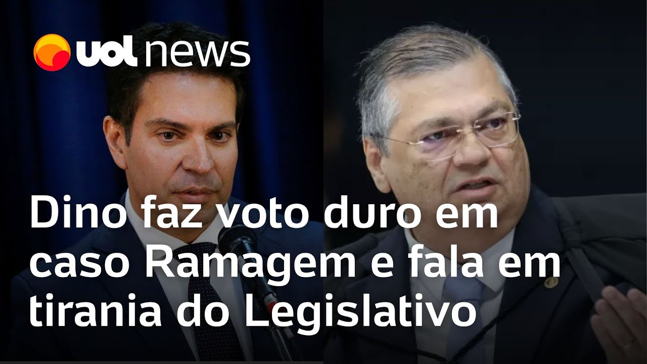 Ministro Flávio Dino faz voto duro em caso Ramagem e manda recado à Câmara: 'Tirania'