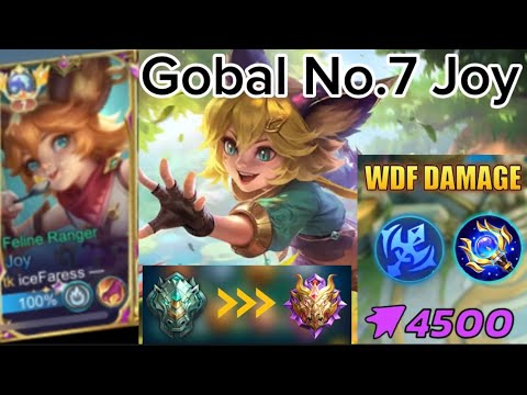 GOBAL NO.7 JOY OUTPLAY FAST FARMING GOD IN RANK