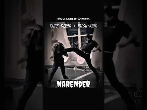 Epic Jump Push Kick 😱 #muaythai