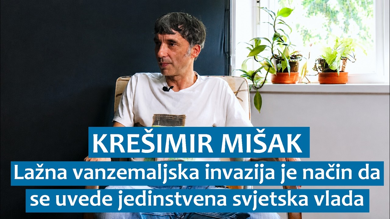Krešimir Mišak: Lažna vanzemaljska invazija je način da se uvede jedinstvena svjetska vlada