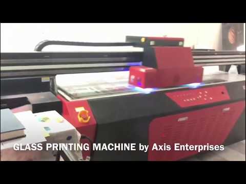 1880 dpi UV Flatbed Glass Printer, More Than 80 Kg, More Than 15 sqm/h