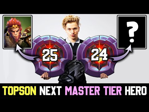 Guess who's the next LVL 25 MASTER TIER HERO of TOPSON??? - THE GOD OF WATER! DOTA 2