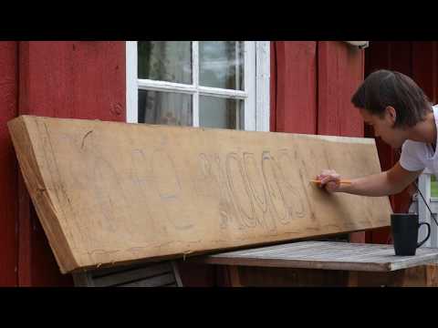 Café Magasinet - Skylt