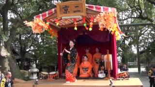 preview picture of video '踊り山　【京町二丁目】　奉納（2014.10.11　三柱神社秋季大祭）'