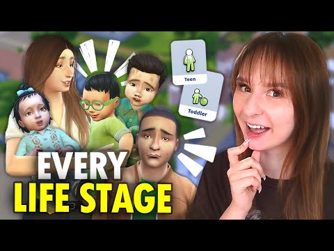 Can I succeed at the Every Life Stage Challenge in The Sims 4?