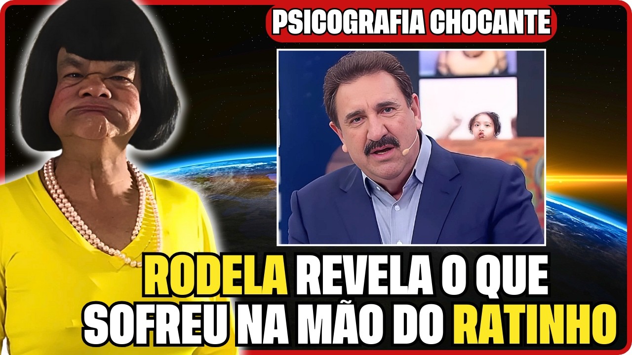 HUMORISTA RODELA VOLTA EM CARTA PSICOGRAFADA E REVELA TRISTEZA COM O APRENSETADOR RATINHO