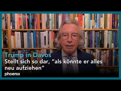 Prof. Thomas Jäger (Politikwissenschaftler) zur Rede von Donald Trump in Davos | 23.01.25