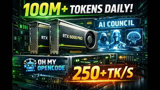 100M+ Tokens/Day on My Home AI Server (Dual RTX 6000 Pros + vLLM + Agents)