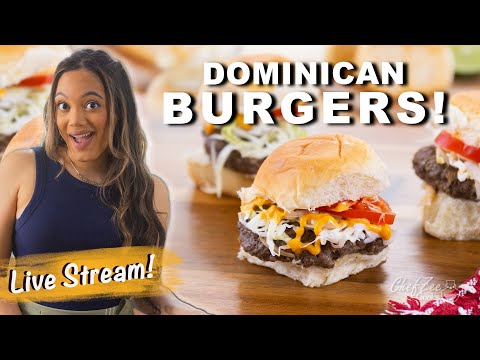 Dominican Chimichurri Burgers | Dominican Recipes | Chef Zee Cooks