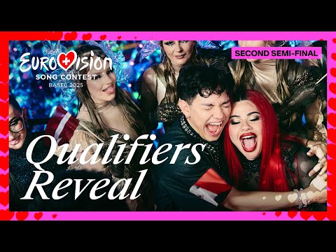 Second Semi-Final qualifiers reveal | Eurovision 2025 | #UnitedByMusic ​​🇨🇭
