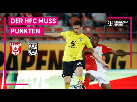 Hallescher FC – SSV Ulm 1846, Highlights mit Live-Kommentar | 3. Liga | MAGENTA SPORT