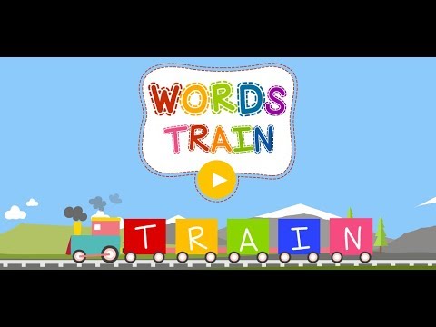 Words Train Game Play for Kids Video