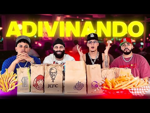 Adivinando Las Papas Fritas De Fast Foods!