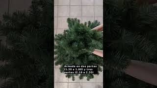 Árbol De Navidad Montañes Deluxe Nevado 1.80mts