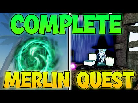 How To Complete Merlin Quest Fisch New UPDATE! FULL GUIDE! - Merlin Quest! (Roblox Fish)