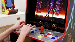 Arcade1Up 5 ft. Mortal Kombat Arcade Machine with Lightup Marquee