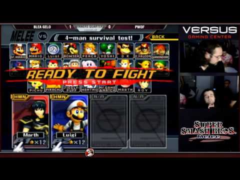 VS Weekly 07/10/16 - Winners R4 - TGL|Blea Gelo (Luigi) vs Pwof (Marth) - Melee
