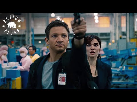 Intense Escape From Lab In Manila | The Bourne Legacy