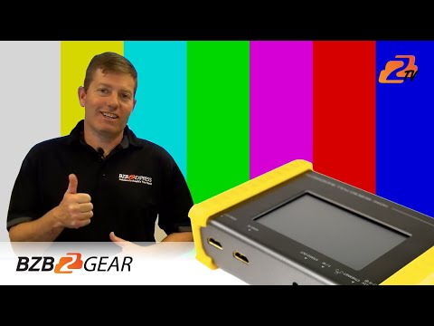 BZBGear BG-AVTPG-4K Video Test Pattern Generator and Analyzer with BG-AVTPG-MINI Installer Kit