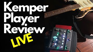 Video thumbnail for Kemper Player Review - LIVE by DylanTalksTone