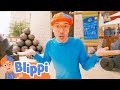 Blippi Dives For The Mother Pearl Trick Or Treat Spooky Halloween Stories For Kids