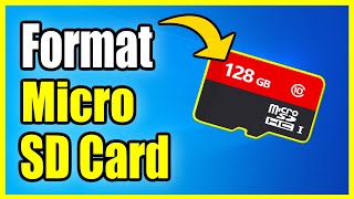 How to Format Micro SD Card on Windows 10 PC (Fast Method!)