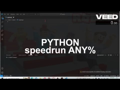 It Python Assignment Speedrun Any