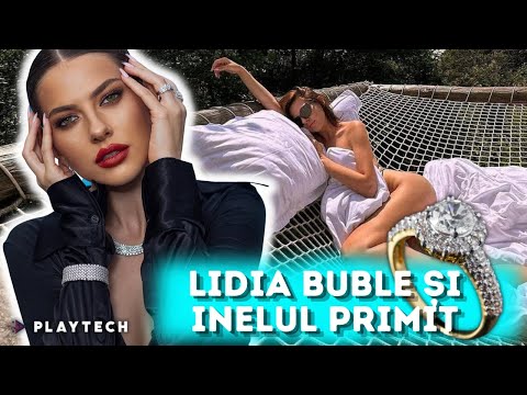Lidia Buble a primit inelul de la iubitul ei: ”Uite cât e diamantul”. Artista, în culmea fericirii