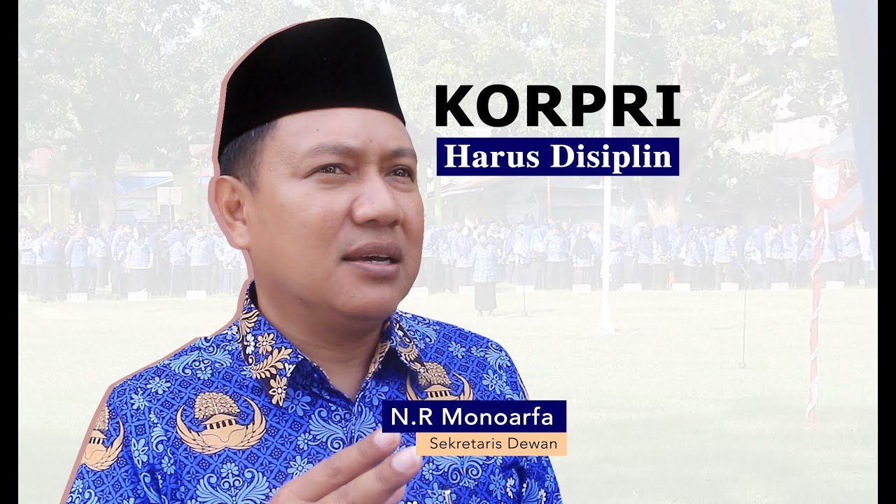 Peringati Hari Korpri, Sekwan Tekankan Disiplin Aparat Sekertariat DPRD Kota Gorontalo