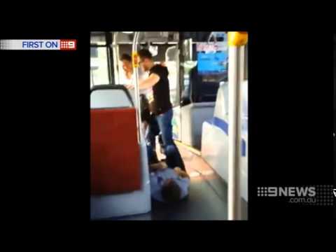 Nine News Sydney: Newcastle Bus Driver Bashed (20/11/2014)